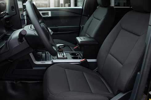 Asientos de Gran Resistencia de SUV para Flotilla Ford Explorer Police Interceptor 2025